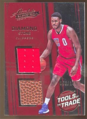 2016-17 ABSOLUTE DIAMOND STONE #23 TOOLS TRADE DUAL RELIC #53/149 CLIPPERS - Image 1 of 2
