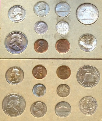 1957 Philadelphia & Denver Double Mint Sets - Image 1 of 4