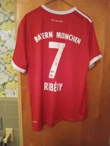 Franck Ribery Autographed Auto Signed Jersey FC Buyern Munich Beckett (BP15438) - Picture 1 of 5