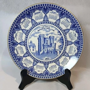 Mason's for Ringtons Ltd 1988 Calendar Plate Feat. Castle, Newcastle 20cm Dia - Picture 1 of 10