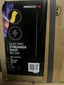 Electric Streamer Shot 80 CM Yellow 20 Stück Neu - Bild 1 von 7