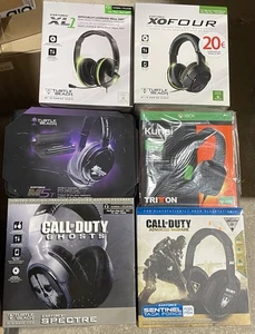 Lot 6 casques gaming Turtle Beach Tritton Xbox PS3 PS4 Xbox One neuf blister Rev - Imagen 1 de 6