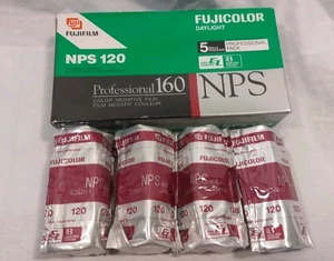 4 Rolls Fujifilm Fujicolor PRO 160 NPS 120 Color Negative Film Expired 2002 - Picture 1 of 8