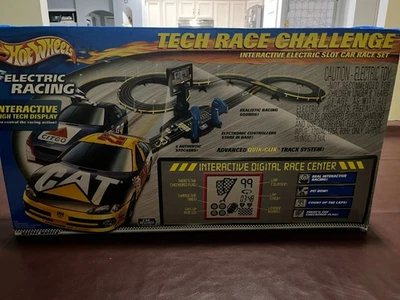 Juego de carreras TYCO Hot Wheels Tech Race Challenge SIN COCHES COMO ESTÁ Foto 1 de 4