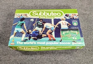 Vintage 1981 SUBBUTEO Miniature Table Soccer Game 100% COMPLETE NEW? - Picture 1 of 10