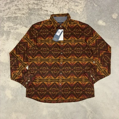 NWT Pendleton Marshall Chamois Double Soft Alto Mesa Aztec Western Shirt L - Image 1 of 4
