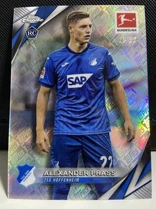Alexander Prass 2024-25 Topps Chrome Bundesliga Topps Refractor RC 25/52 - Bild 1 von 2