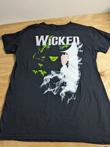 Camiseta para mujer Wicked talla mediana Wizard of Oz camiseta Glinda Elphaba camiseta Broadway - Imagen 1 de 6
