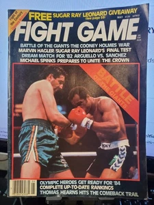 Gerry Cooney - May 1982 Fight game Boxing Magazine / NICE SHAPE - Picture 1 of 2