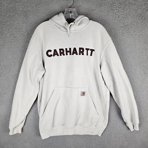 Carhartt Loose Fit Midweight Spellout Sweatshirt in Size Medium 105193 - Picture 1 of 10
