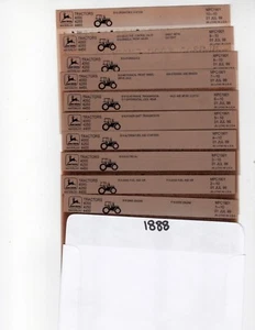 Catalogo ricambi trattore John Deere 4050 4250 4450 microschede manuale MPC1901 - Foto 1 di 1