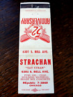 Vintage Matchbook: Strachan Oil-Coal-Building Material, Chicago, IL