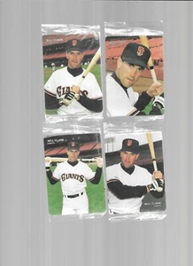 Will Clark 1990 Mothers Cookies 4 Karten Set - Bild 1 von 1