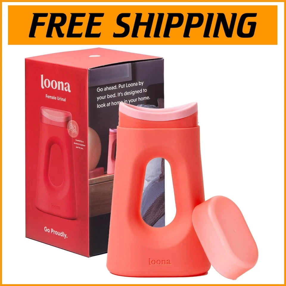 Dispositivo portátil de micción femenina Loona - Capacidad de 30 fl oz para viajes y comodidad Foto 1 de 4