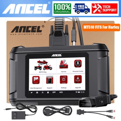 ANCEL MT510 for Harley Motorcycle OBD Diagnostic Scan Tool Full System Motorbike - Image 1 of 4