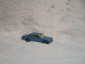 Vintage 1979 Matchbox SuperFast MERCEDES 450 SEL No. 56 BLUE - Picture 1 of 2