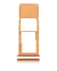 PLATEAU CARTE SIM SIMPLE COMPATIBLE POUR SAMSUNG GALAXY A70 (A705 / 2019) CORAIL - Photo 1 sur 3