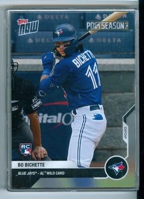 2020 TOPPS NOW Toronto Blue Jays Postseason 10 Card Team Set - Bo Bichette RC - Image 1 of 2