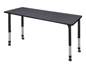 Regency 72 x 24 in. Kee Height Adjustable Mobile Classroom Table - TOP ONLY - Picture 1 of 2