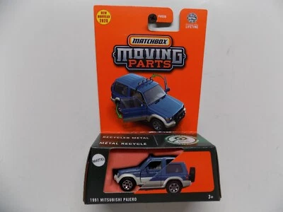 Piezas móviles 2025 - MATCHBOX - AZUL - 1991 MITSUBISHI PAJERO Foto 1 de 2