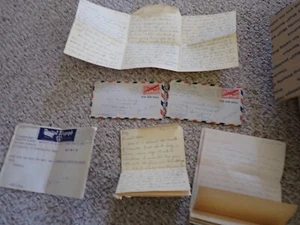 WW11 US ARMY FORT BRAGG SOLDIER LOVE LETTERS 1944 SPRINGFIELD MASS bx PC#3A - Picture 1 of 6