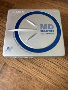 SONY MD WALKMAN PORTABLE MINIDISC PLAYER MZ-E60 DIGITAL MEGA BASS WORKS WELL - Picture 1 of 14