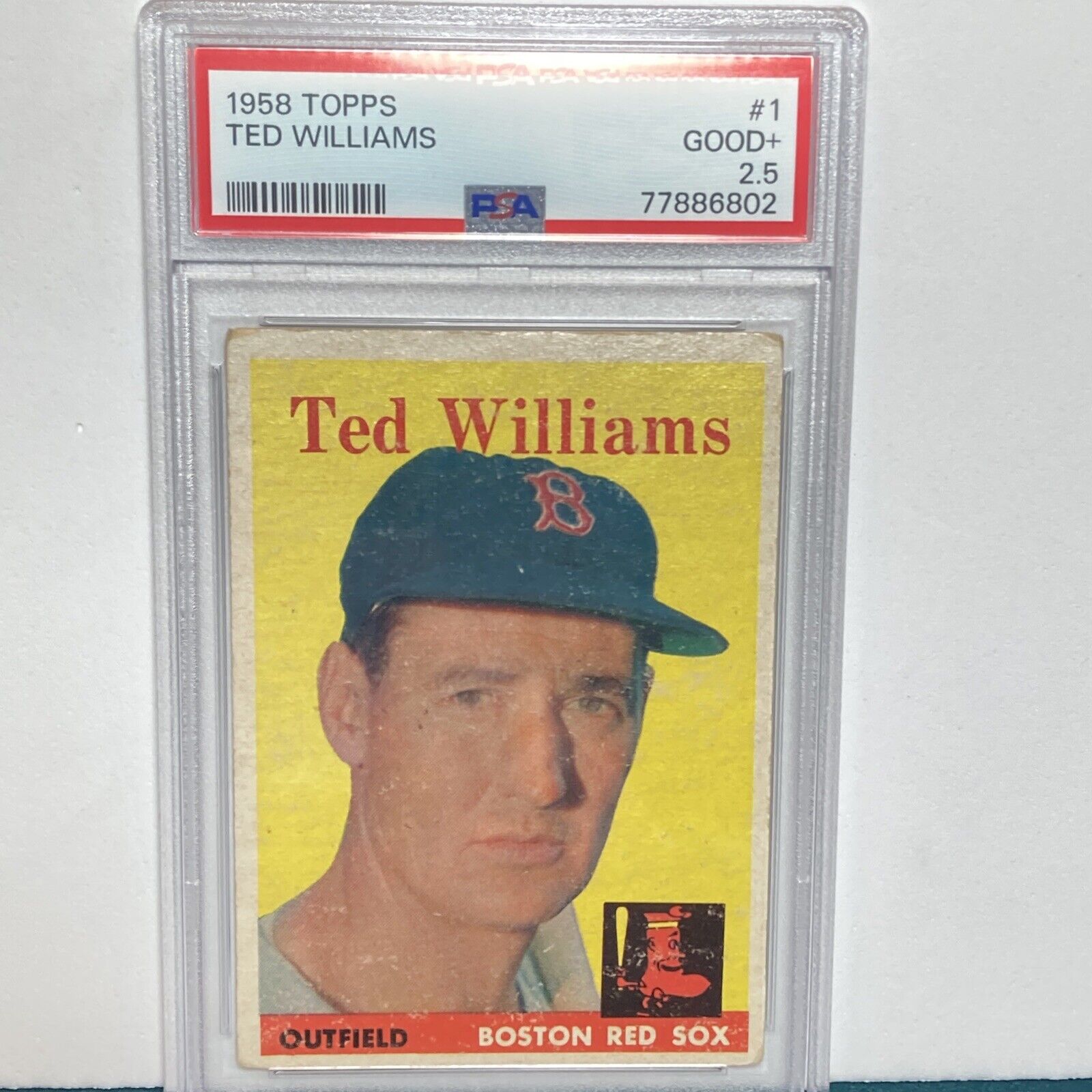 1958 Topps #1 Ted Williams PSA 2.5
