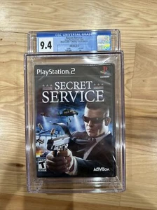 Secret Service: PS2 (Sony Playstation, 2008) Brand New Factory Sealed CGC 9.4 A+ - Picture 1 of 4