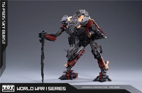 IN STOCK New Toyworld TW-FS05 SKY BURST Jetfire WWII HMS Warspile Action Figure Cover