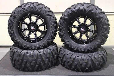 POLARIS RZR 800 S4 28" BIGHORN RADIAL ATV TIRE & 14" HL4 WHEEL KIT POL3CA - Image 1 of 4