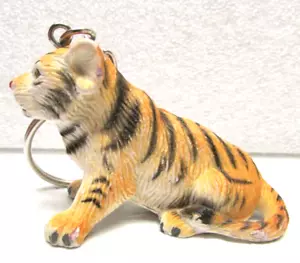 Llavero figura vinilo PVC animal tigre vintage 1994 - Imagen 1 de 5