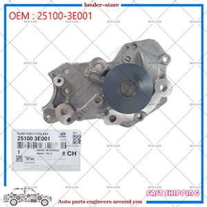 GEN-UINE for HYUNDAI KIA 06-10 WATER PUMP ASSEMBLY COOLANT OE 25100-3E001 - Picture 1 of 4