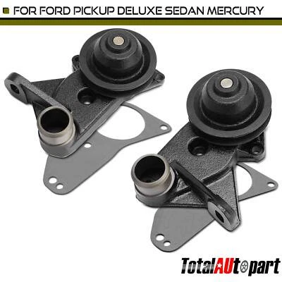 2x Bomba de agua de cabeza plana para camioneta Ford Super Deluxe Mercury M-47 izquierda y derecha Foto 1 de 4