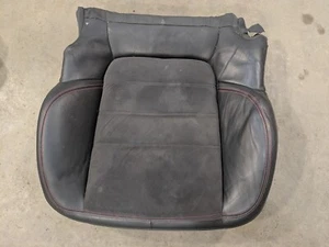 gts red stitch black alcantara 2011-2018 PORSCHE CAYENNE front left seat bottom - Picture 1 of 14