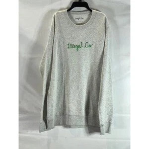 ILLEGAL CIVILIZATION Hombre Gris Monopatín Cuello Redondo Pullover Sudadera Talla XL - Imagen 1 de 12