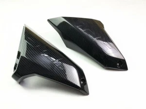 Carbon Fiber Side Tank Cover Air Intake Fairing For YAMAHA FZ09 MT09 2017-2019 - Picture 1 of 8