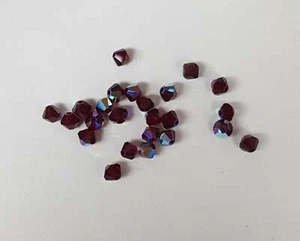 144x SWAROVSKI 5328 CRYSTAL AB 4mm BICONE XILION BEAD - Picture 1 of 24