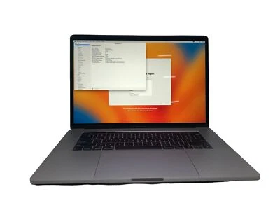 APPLE MACBOOK PRO A1990 15" i7 2.6GHz 2019 32GB 512GB Batería Baja Grado de Salud C Foto 1 de 4