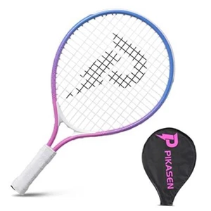 17"-25" Kids Tennis Racket Best Starter Kit for Kids Age 4 and 17 inch Pink - Picture 1 of 7