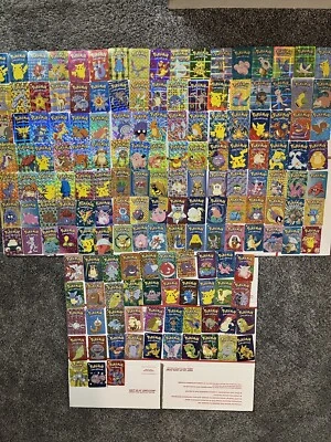Juego de 162 piezas de prisma con licencia Charizard pegatina de prisma de venta holo casi nuevo 2000 Foto 1 de 4
