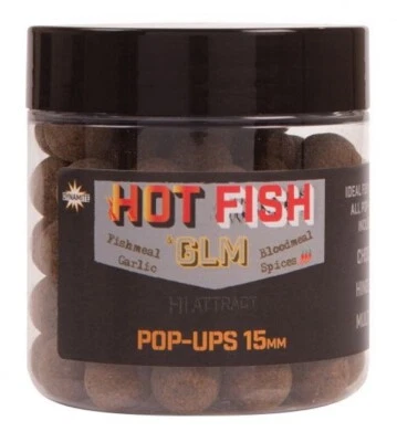 Dynamite Baits Big Fish Hot Fish & GLM Pop Ups 15mm - Bild 1 von 2