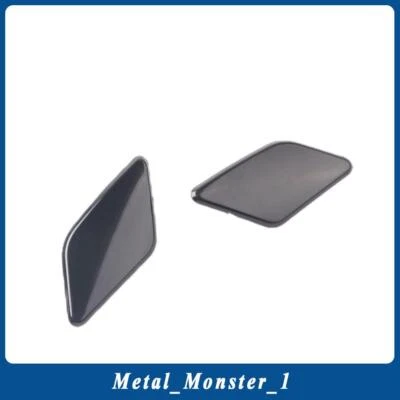 Tapa de cubierta de arandela de faros de parachoques izquierda y derecha sin pintar apta para Volvo S40 V50 08-2011 Foto 1 de 4