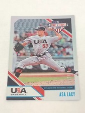Asa Lacy 2020 USA Baseball Stars & Stripes Holofoil Parallel /99 Royals