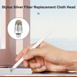 10pcs Replacement Mesh Fiber Tips with M5x0.8 Thread for Capacitive Stylus Pens - Photo 1 sur 7