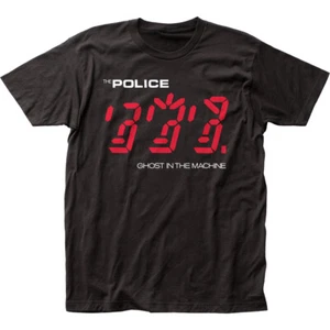 The Police Ghost in the Machine T Shirt Mens Licensed Rock N Roll Band Tee Black - Picture 1 of 2