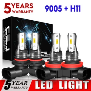 For Peterbilt 579 389 6000K CSP LED Headlight Bulbs High Low Combo kit 9005 H11 - Bild 1 von 13