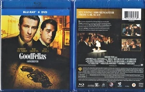 Goodfellas (Blu-ray / DVD 1990) Robert DeNiro Ray Liotta Paul Sorvino Joe Pecsi - Picture 1 of 1
