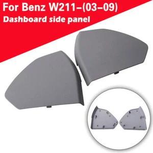 Front Door Upper Cover Trim Gray For Mercedes W211 E-Class 2003-2009 Left+Right - Bild 1 von 7