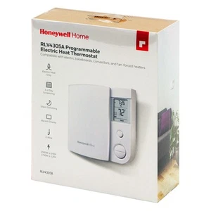 Honeywell RLV4305A1000/E1 Termostato a filo 5-2 giorni per riscaldatori TRIAC Bianco - Foto 1 di 5