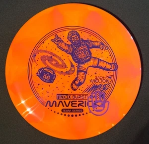 Dynamic Discs Fuzion X Maverick Burst - Zach Melton - 173 Grams - NEW - Picture 1 of 2